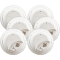FIRST ALERT BRK SMI100-AC Hardwired Smoke Detector 6-Pack
