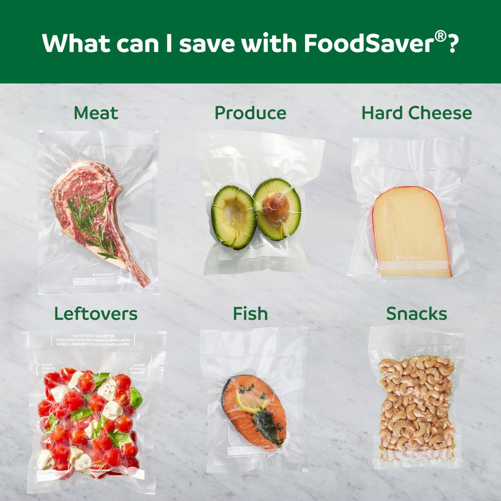 FOODSAVER Compact Vacuum Sealer Machine with Bags & Roll
