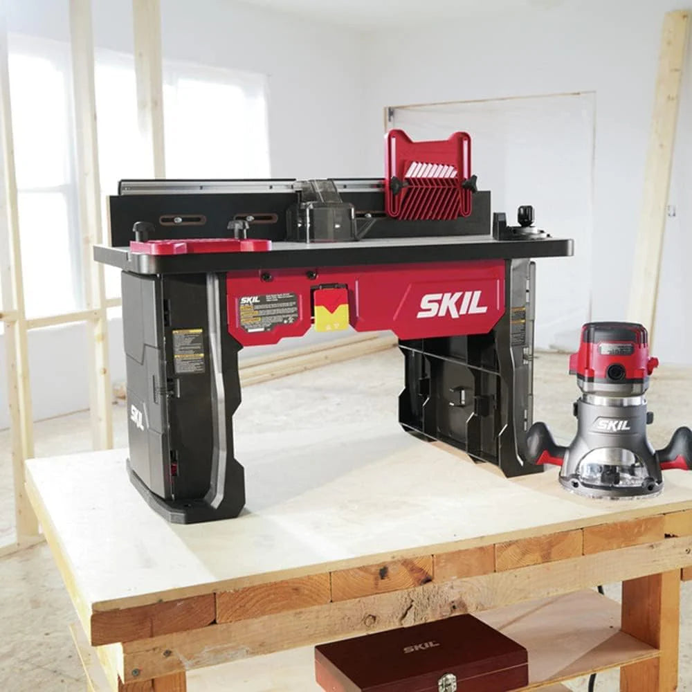 SKIL RT13231 Router Table & 10A Fixed Base Router Kit