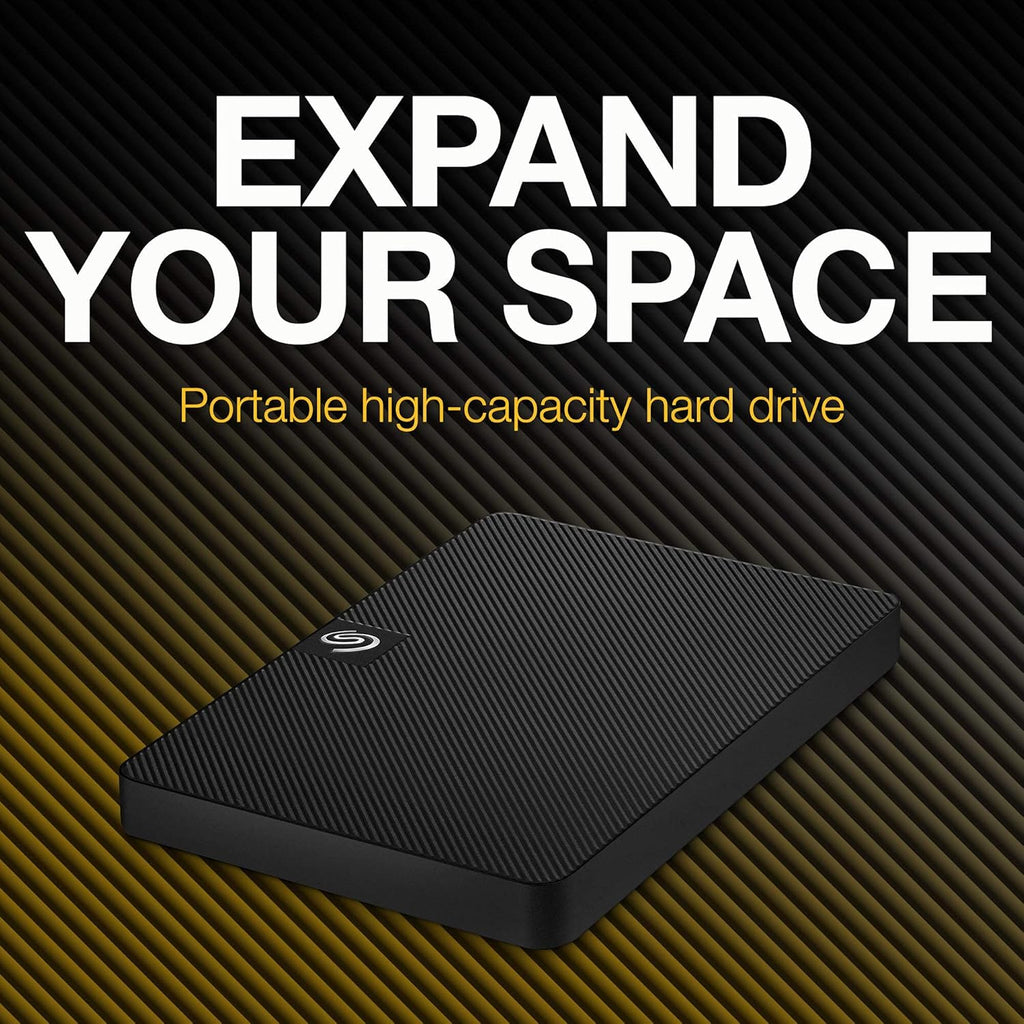 Seagate Expansion Portable 1TB External Hard Drive HDD - 2.5 Inch USB 3.0, for Mac and PC (STKM1000400)