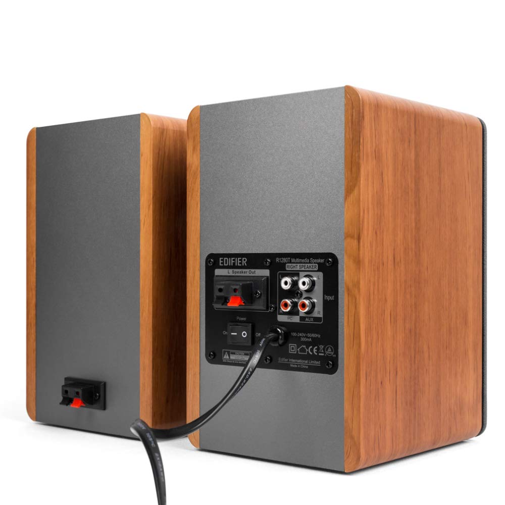 EDIFIER R1280T Powered Bookshelf Speakers - 42W Studio Monitors