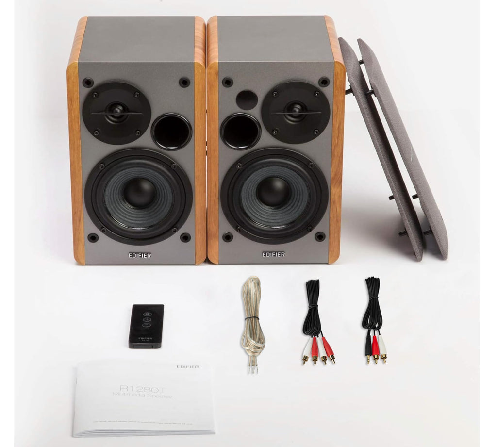EDIFIER R1280T Powered Bookshelf Speakers - 42W Studio Monitors