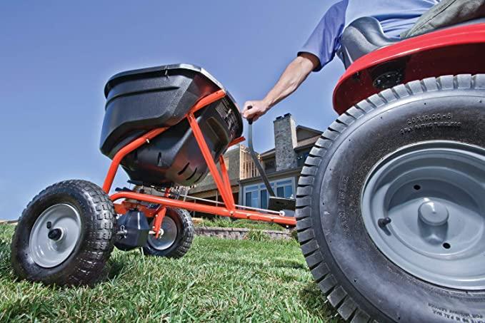 Agri-Fab 45463 130-Pound Tow Behind Broadcast Spreader