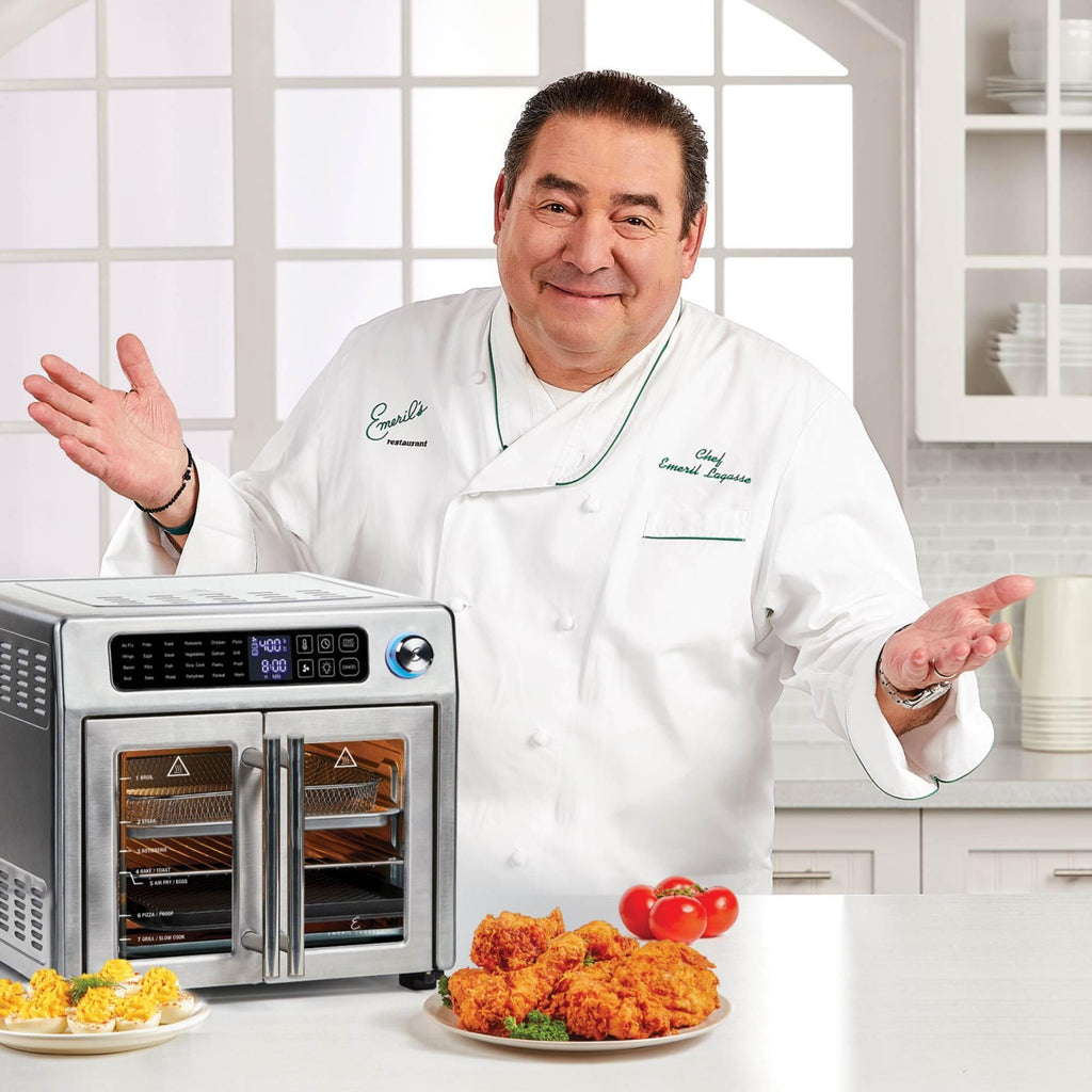 EMERIL LAGASSE Extra Large French Door Air Fryer Toaster Oven