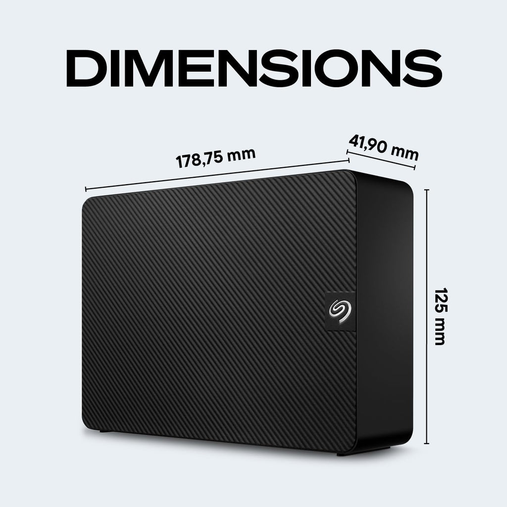 Seagate Expansion 6TB External Hard Drive HDD - USB 3.0, with Rescue Data Recovery Services (STKP6000400)