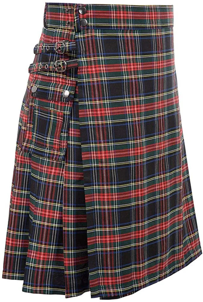 Scottish Traditional Highland Tartan Kilt skirt maxi skirt skirts for women skirts womens punk skirt