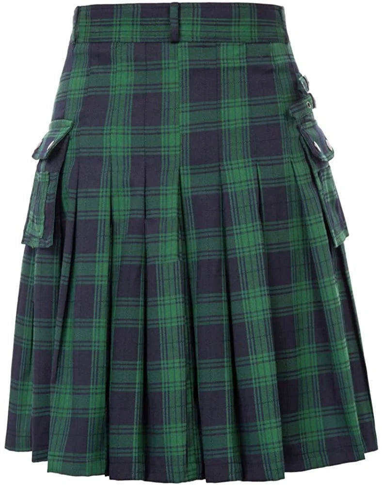 Scottish Traditional Highland Tartan Kilt skirt maxi skirt skirts for women skirts womens punk skirt