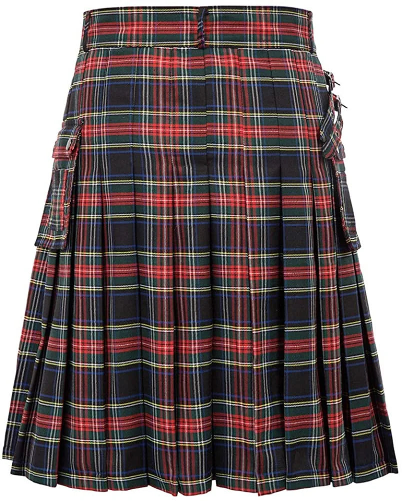 Scottish Traditional Highland Tartan Kilt skirt maxi skirt skirts for women skirts womens punk skirt