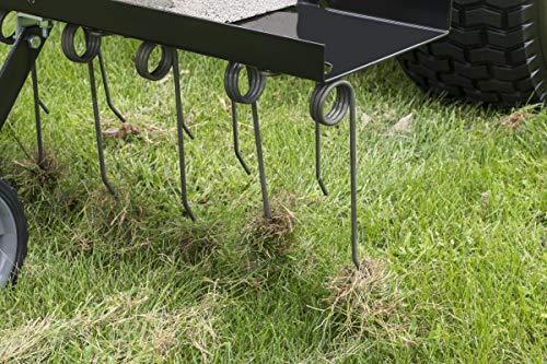 Agri-Fab 45295 48-Inch Tine Tow Dethatcher,Black,Medium