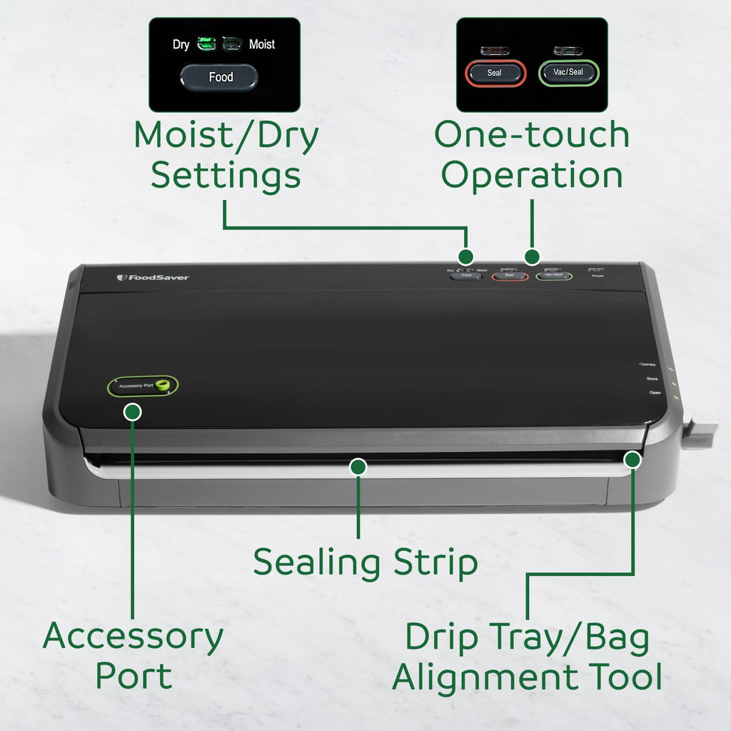 FOODSAVER Vacuum Sealer Machine with Automatic Bag Detection