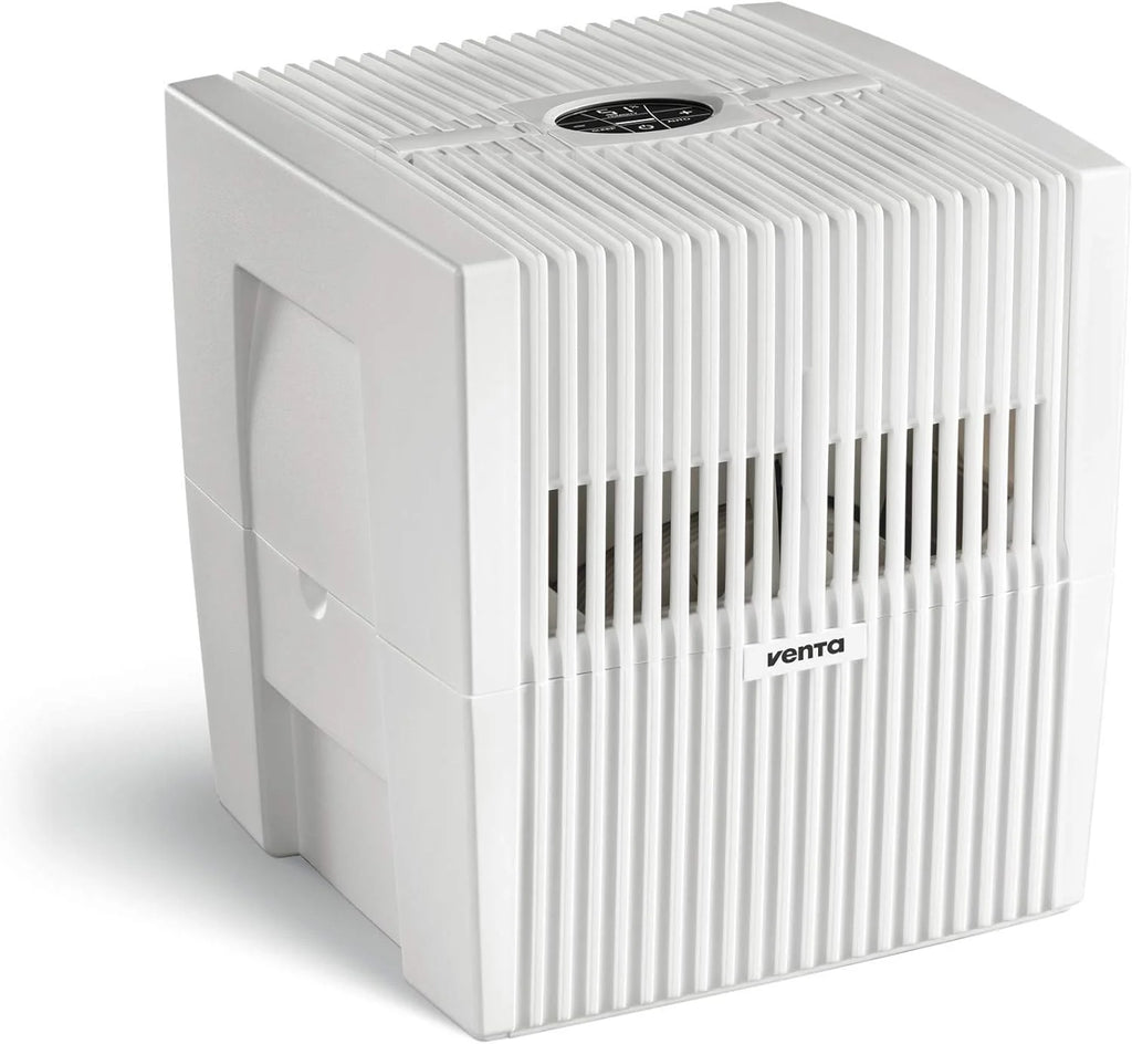 Black Humidifier - Filterless evaporative humidifier for spaces up to 645 square feet