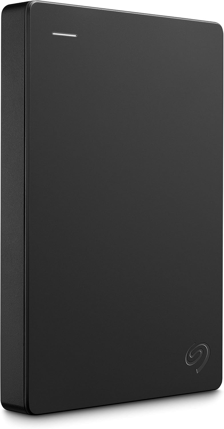 Seagate Portable Drive, 1TB, External Hard Drive, Black, for PC Laptop and Mac, 2 Year Rescue Services, Amazon Exclusive (STGX1000400)