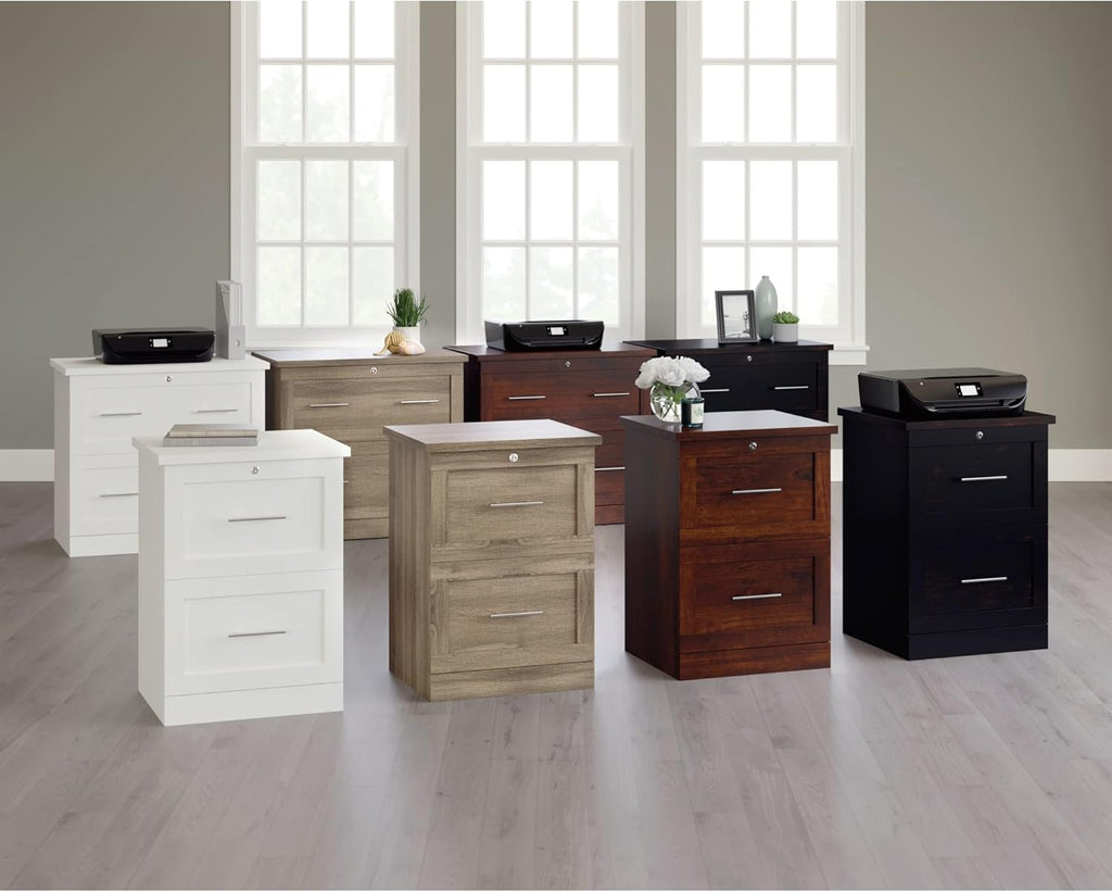 Realspace® 28-1/8 in. X 19 in Vertical 2-Drawer File Cabinet, White