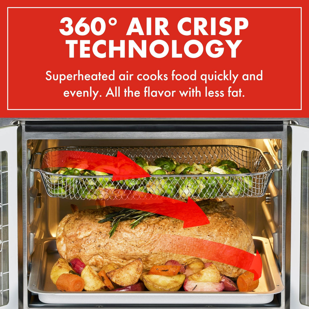 EMERIL LAGASSE Extra Large French Door Air Fryer Toaster Oven