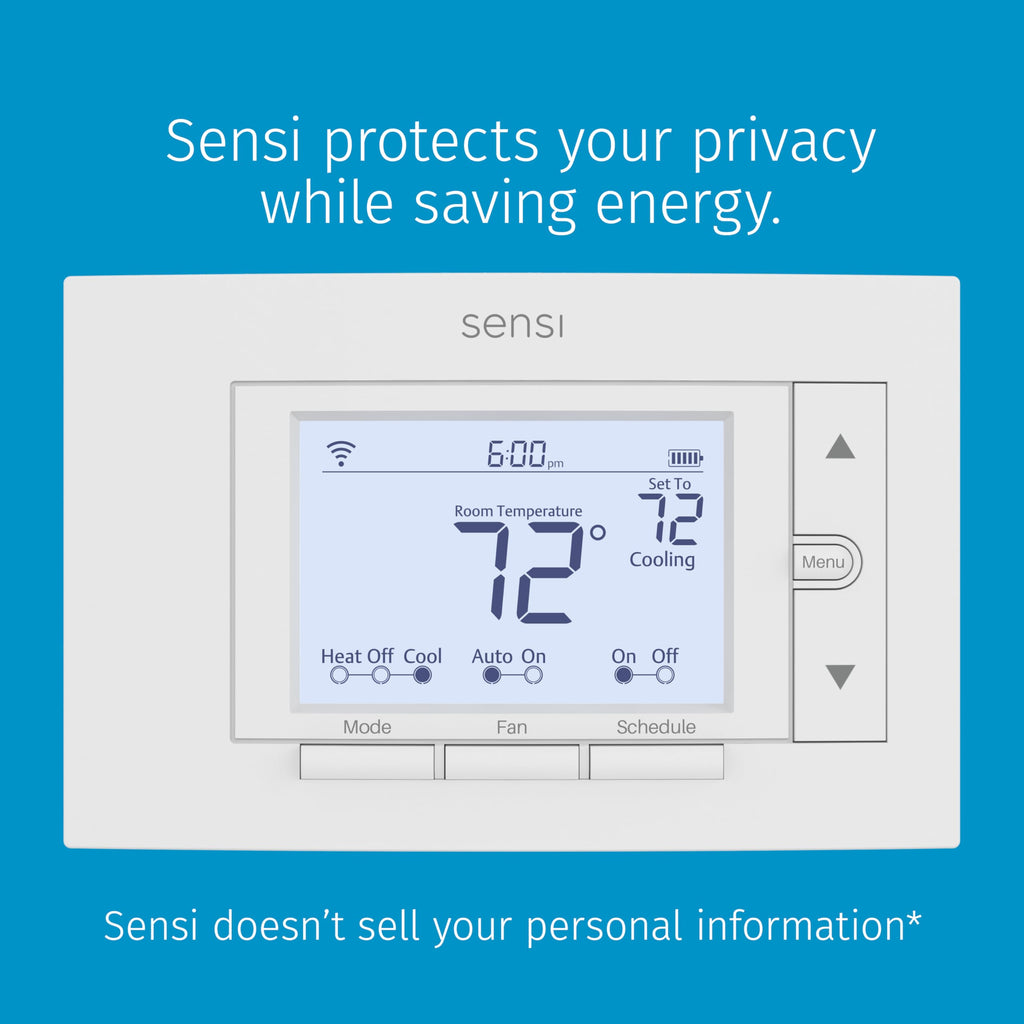 EMERSON Sensi Smart Thermostat ST55 - Wi-Fi Programmable
